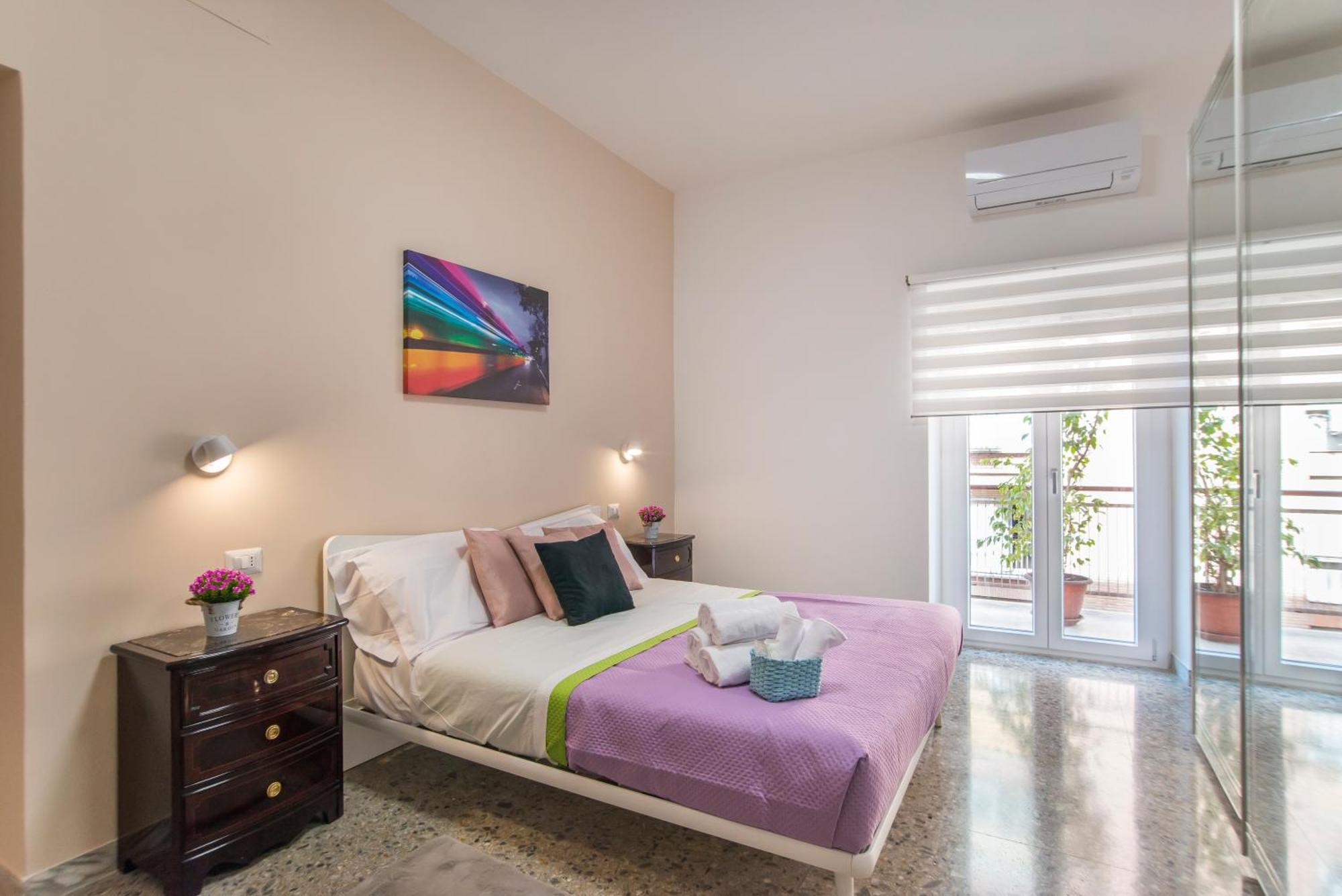 Garden Tuscolana - 200 Meters From The Metro Station Lejlighed